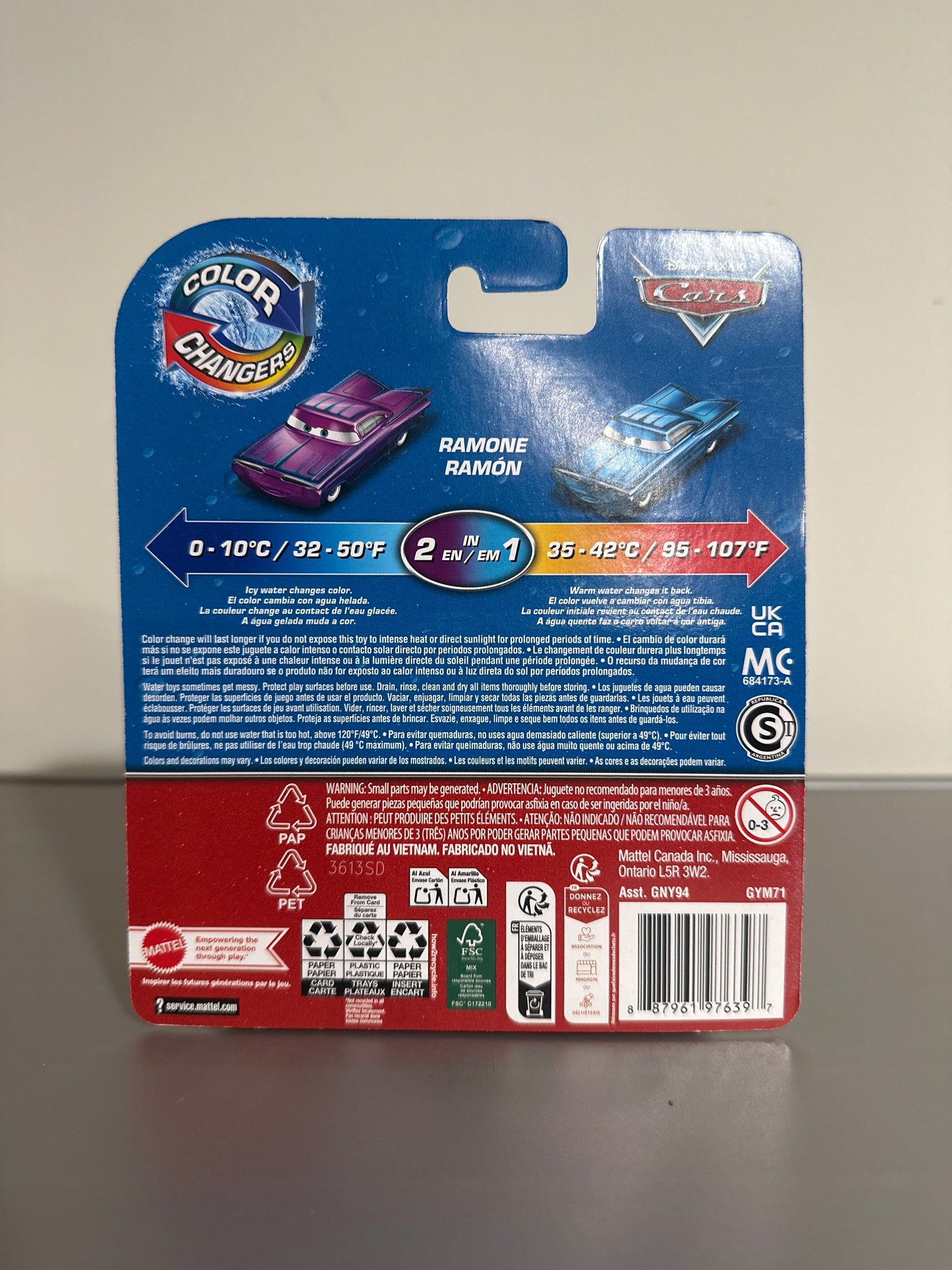 Disney Pixar Cars™ Color Changers – Ramone