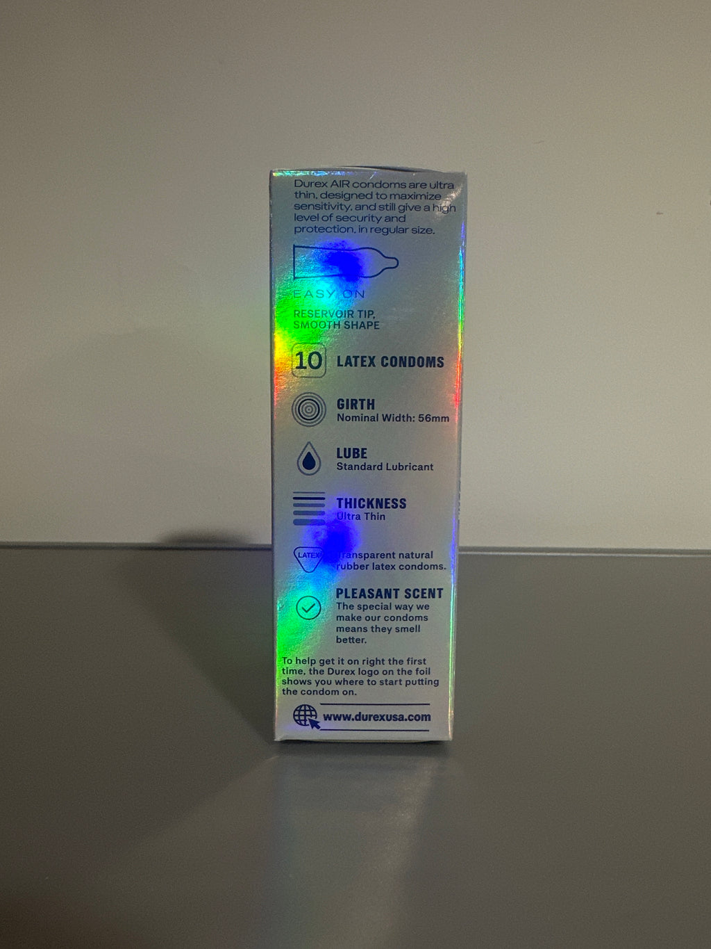 Durex® Air Ultra Thin Condoms – 10 Count