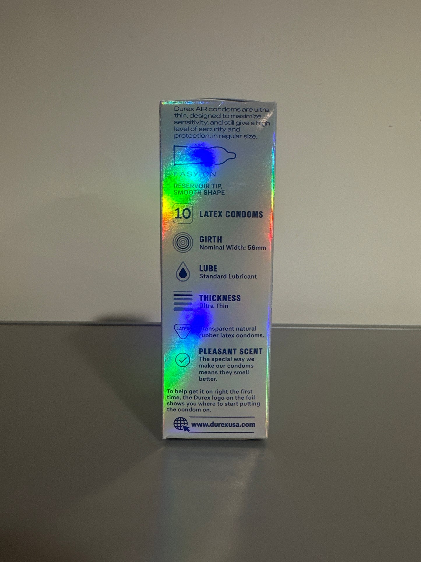 Durex® Air Ultra Thin Condoms – 10 Count