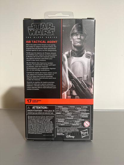 Star Wars™ The Black Series ISB Tactical Agent Action Figure – 6-Inch Scale