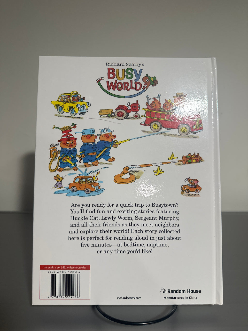 Richard Scarry’s 5-Minute Stories – Hardcover Children’s Book