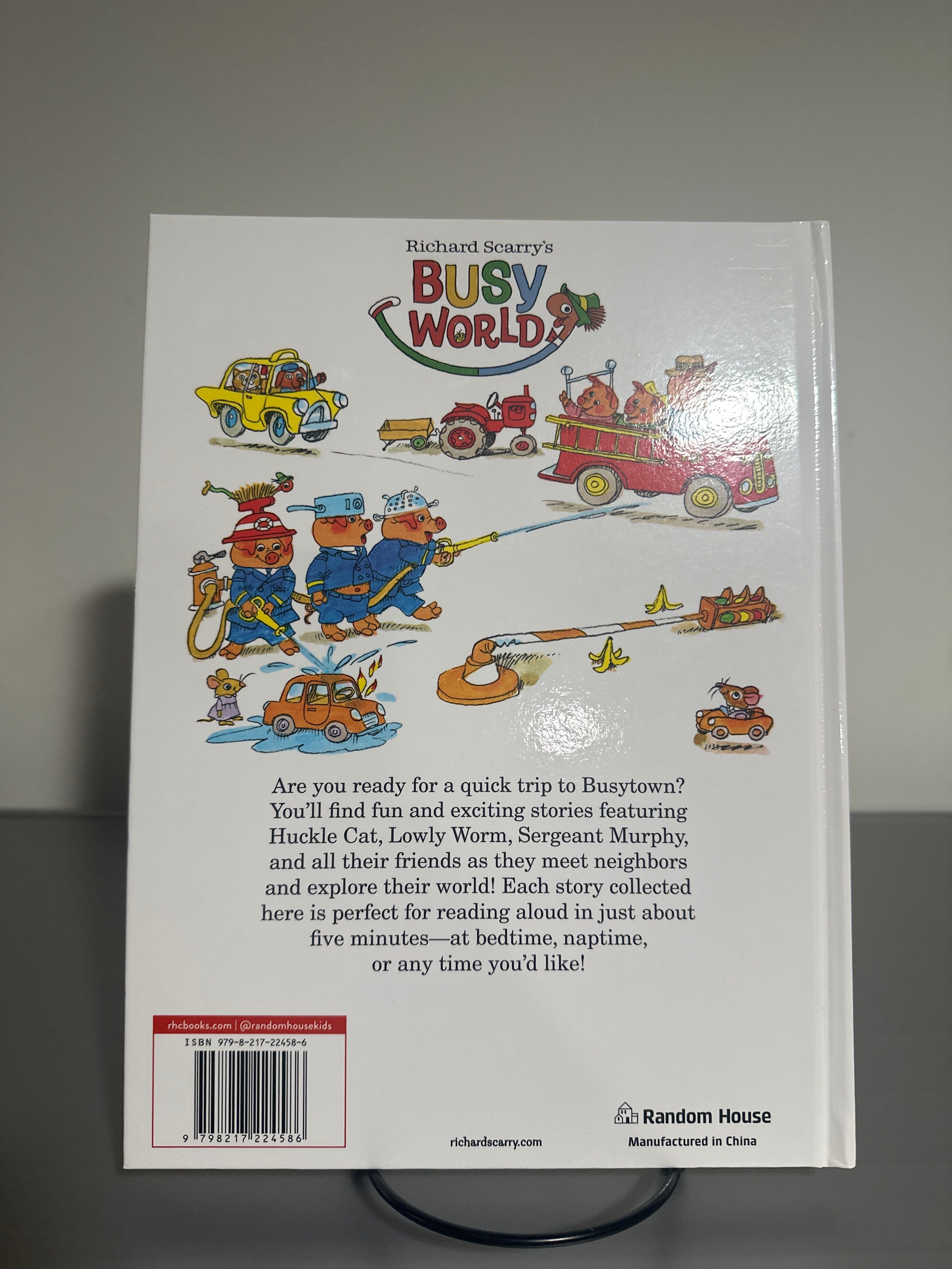Richard Scarry’s 5-Minute Stories – Hardcover Children’s Book