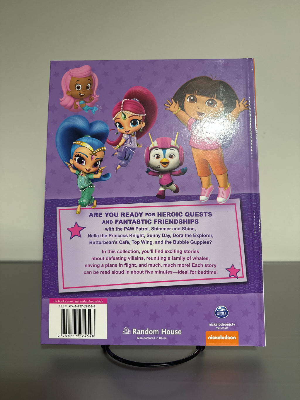Nickelodeon 5-Minute Girl-Power Stories – Hardcover Children’s Book
