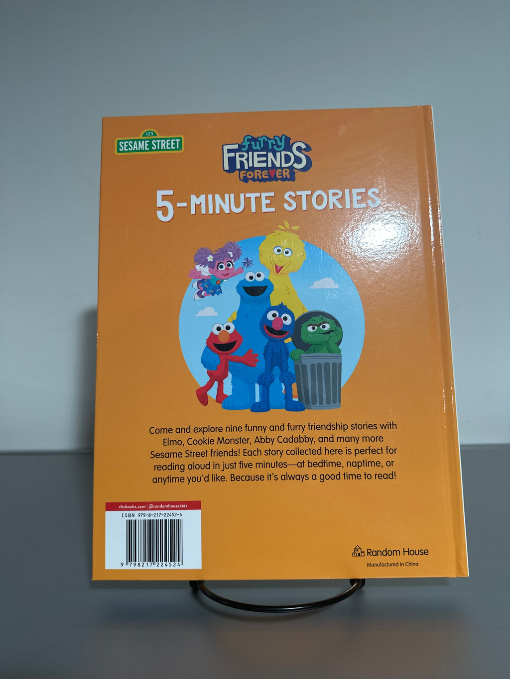 Sesame Street Furry Friends Forever: 5-Minute Stories – Hardcover Children’s Book