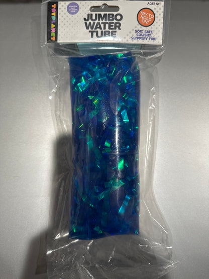 Jumbo Water Tube Fidget Toy - Blue