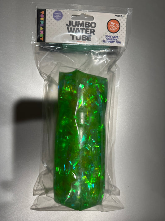 Jumbo Water Tube Fidget Toy - Green