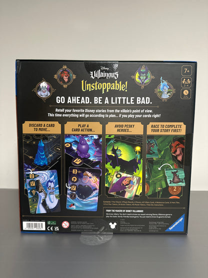Disney Villainous: Unstoppable! - Board Game