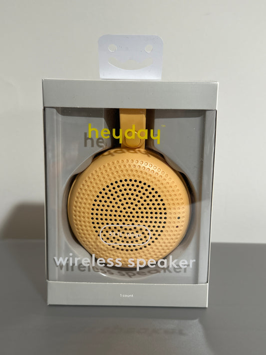 heyday™ Wireless Speaker – Portable Bluetooth Speaker (Mustard)