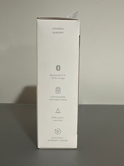 heyday™ Wireless Speaker – Portable Bluetooth Speaker (Red)