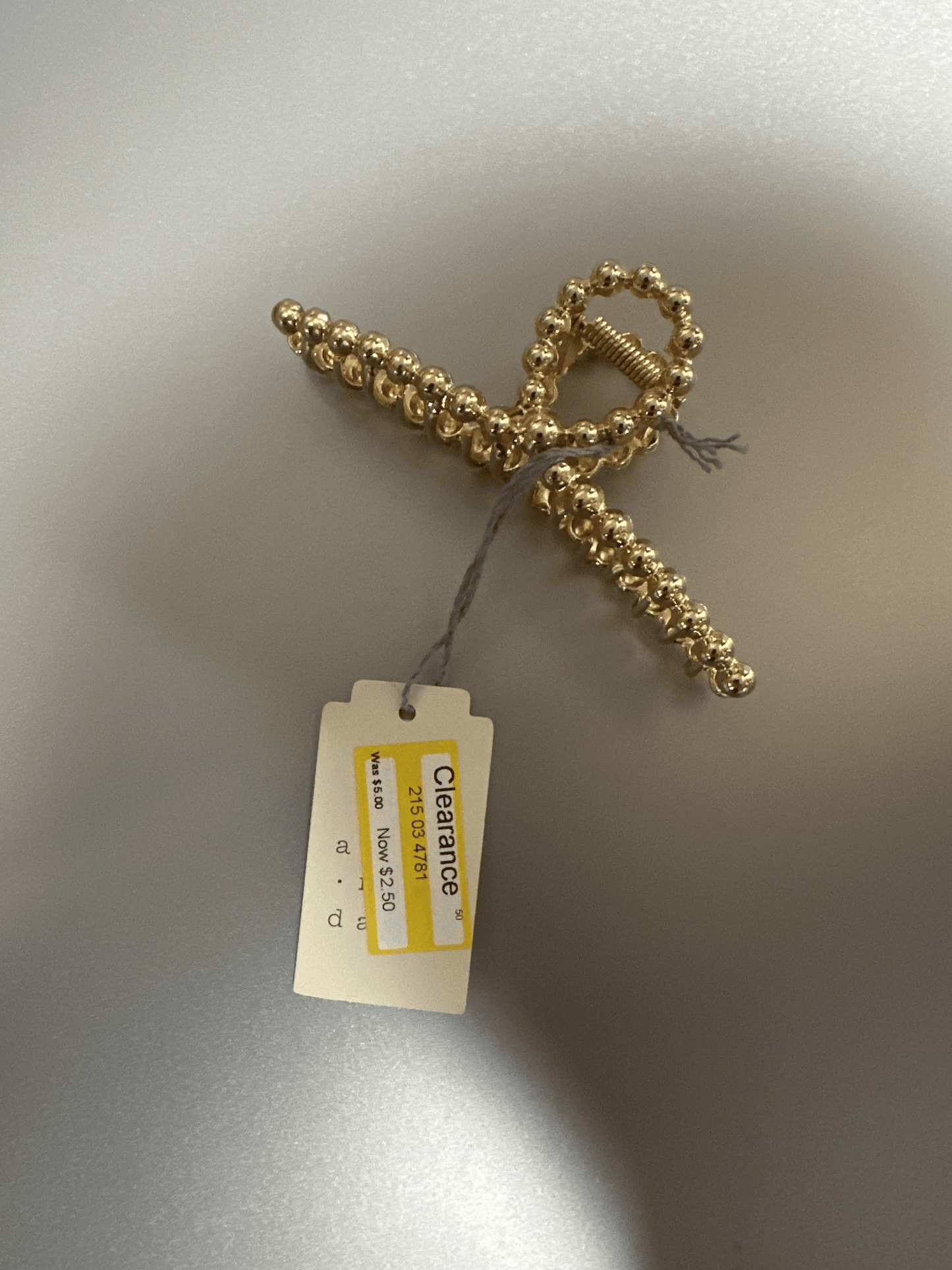 A New Day™ Gold Beaded Hair Accessory