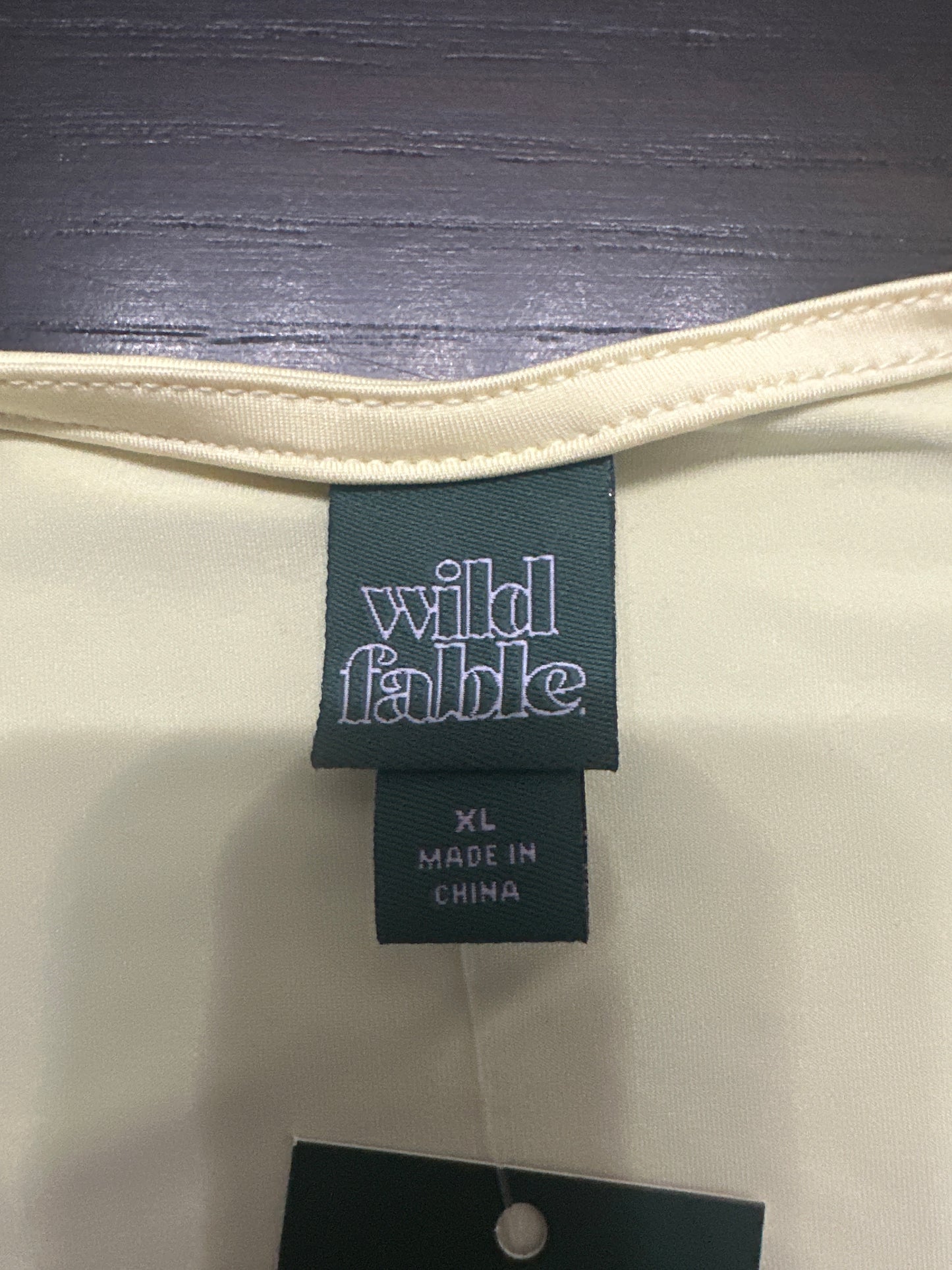 Wild Fable™ Lace-Trim Tie-Front Tank Top – Women’s XL