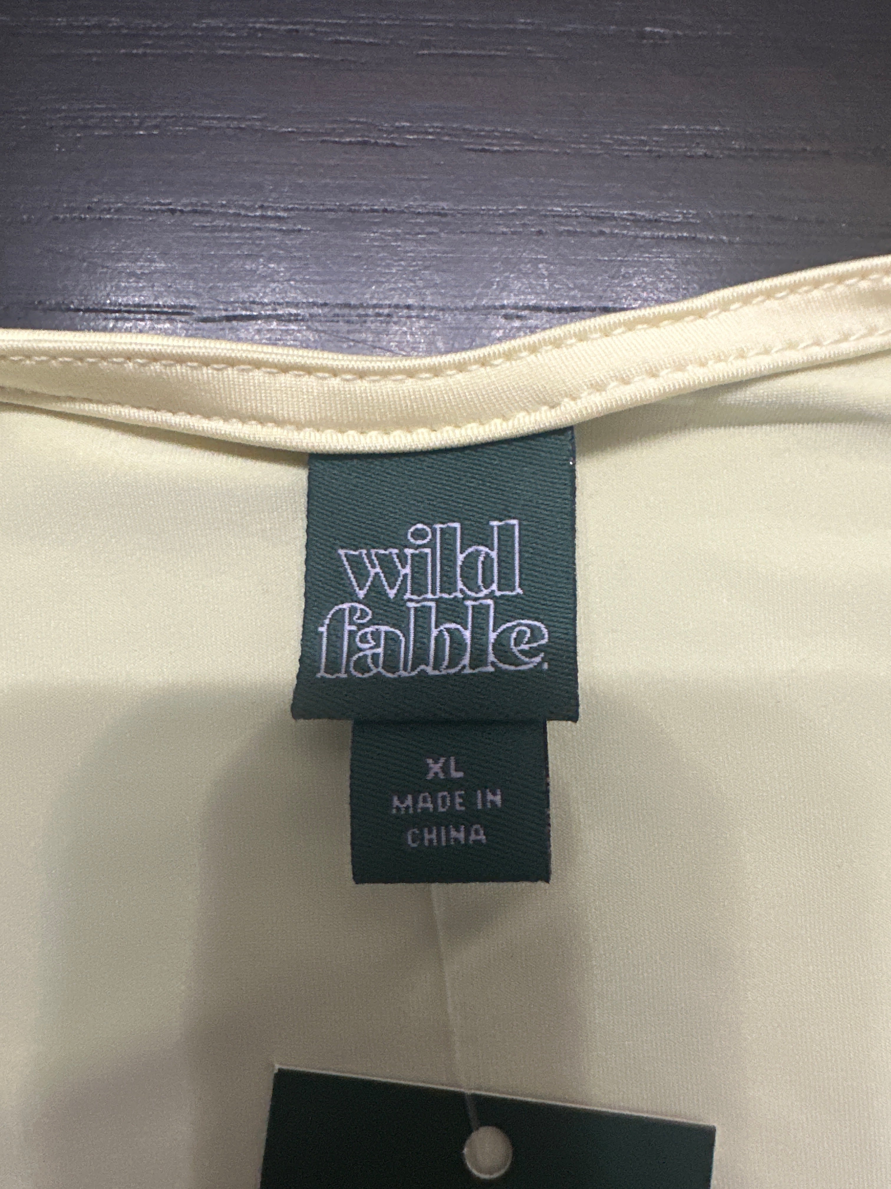 Wild Fable Lace-Trim Tie-Front Tank Top – Women’s XL