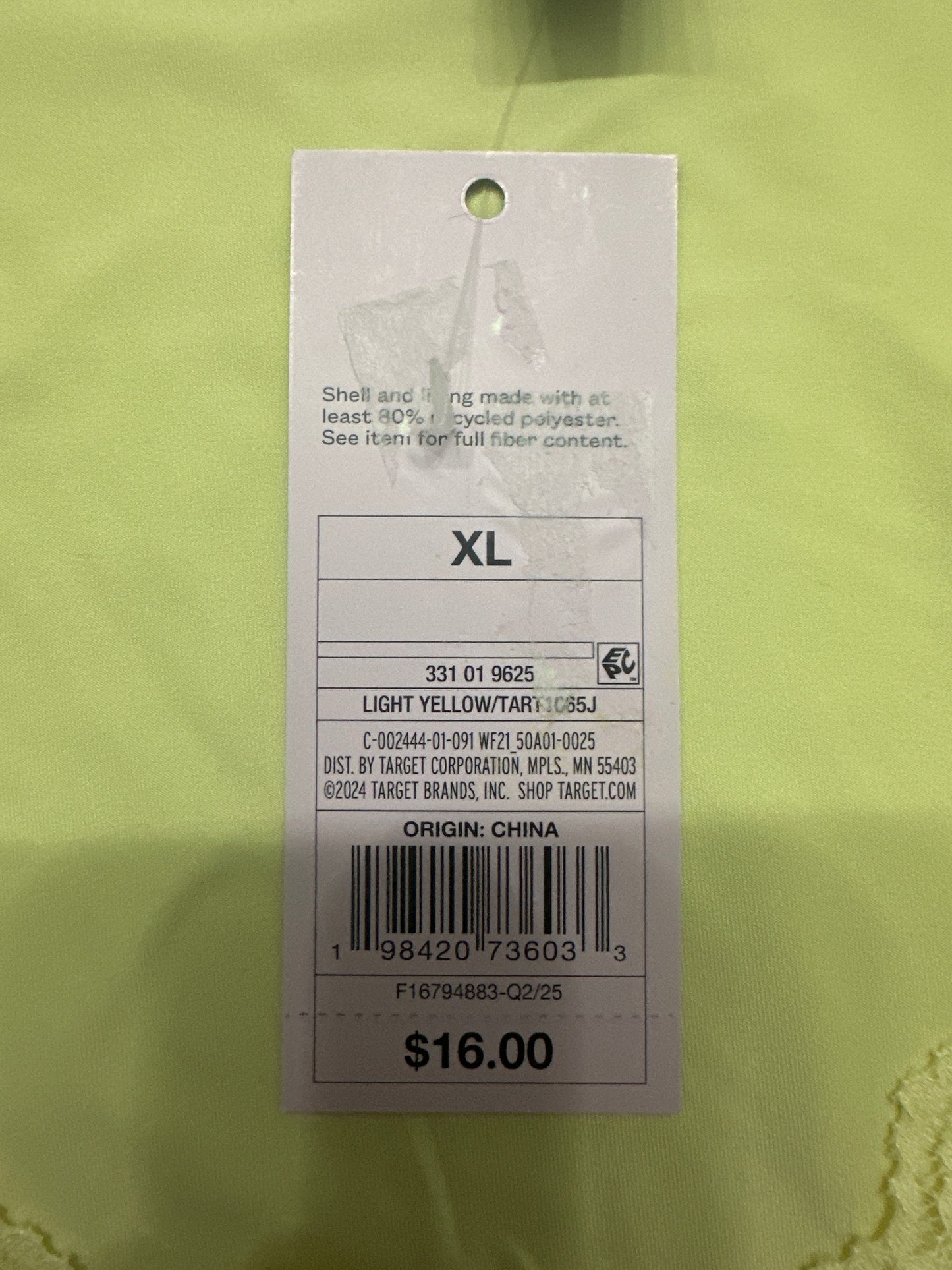 Wild Fable™ Lace-Trim Tie-Front Tank Top – Women’s XL