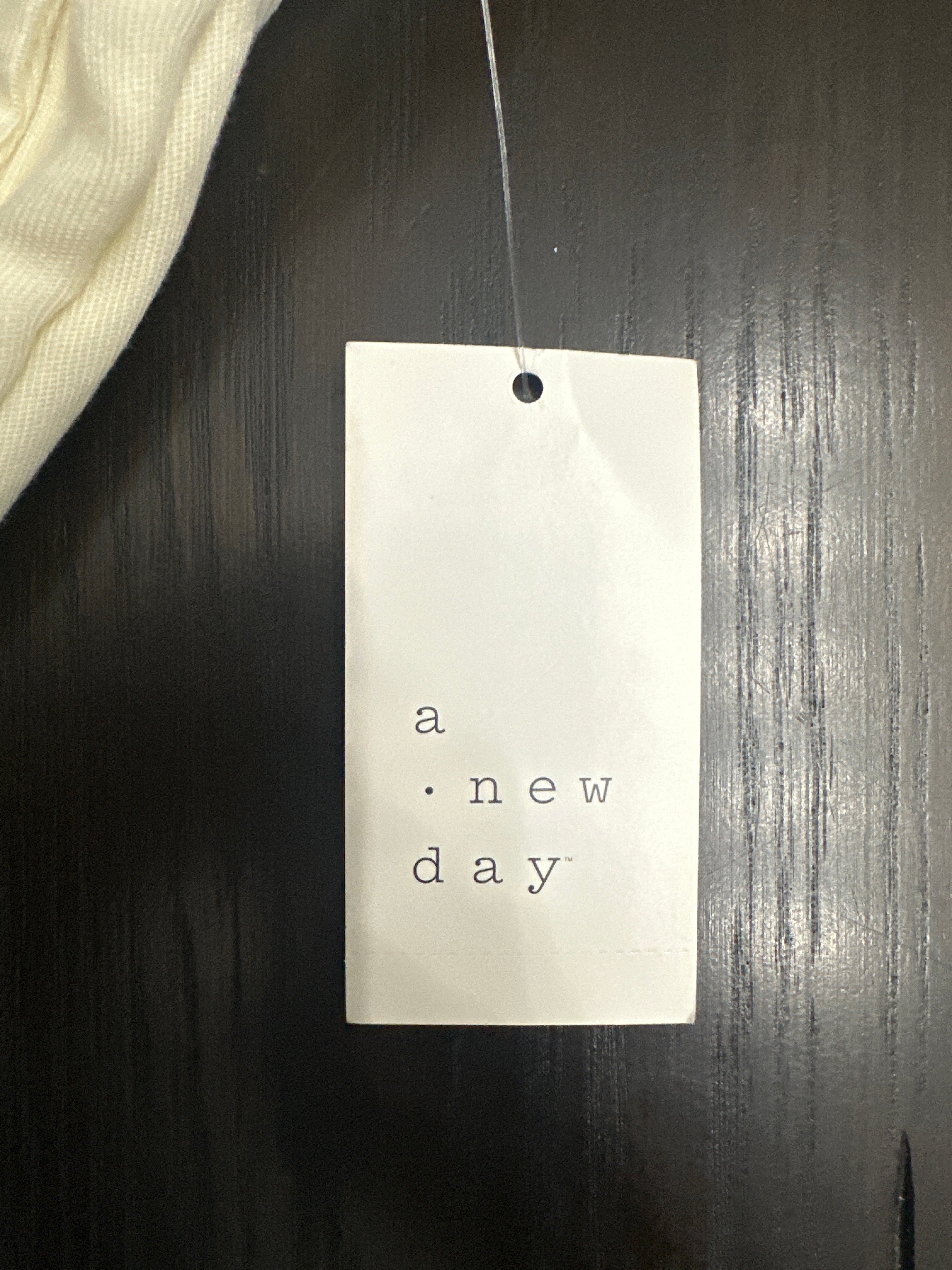 A New Day™ Off-White Linen-Blend Ankle Pants – Women’s Size 6