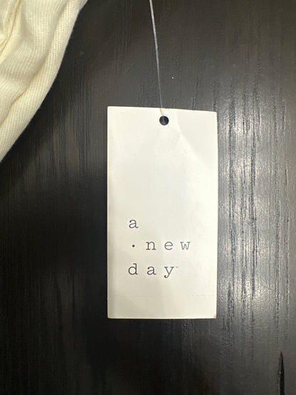 A New Day™ Off-White Linen-Blend Ankle Pants – Women’s Size 6