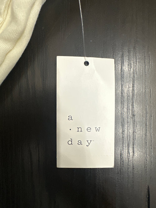 A New Day™ Off-White Linen-Blend Ankle Pants – Women’s Size 6
