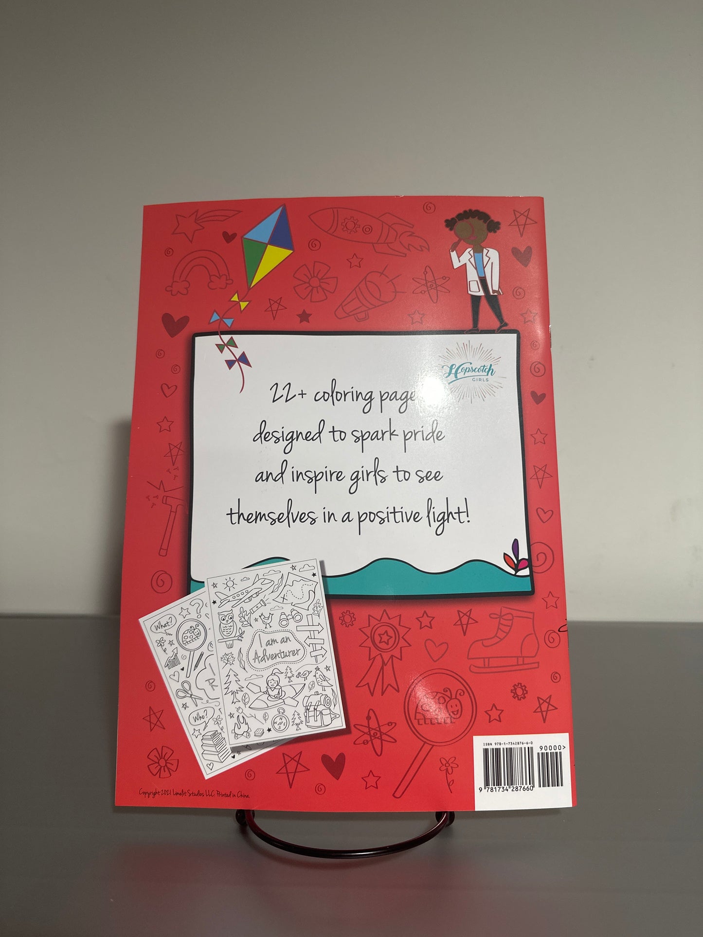 I Am an Adventurer, Artist & Athlete – A Coloring Book for Girls