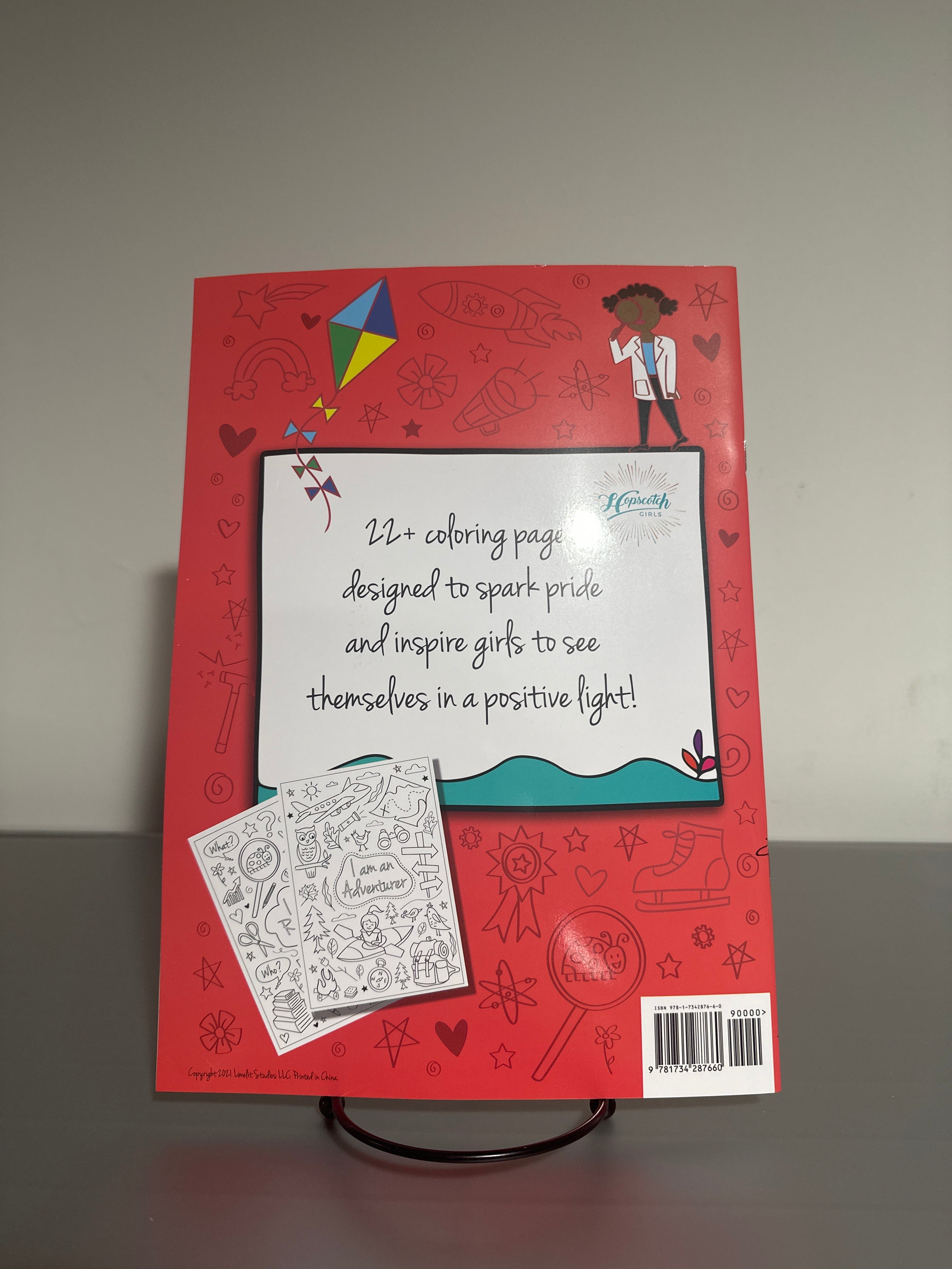 I Am an Adventurer, Artist & Athlete – A Coloring Book for Girls