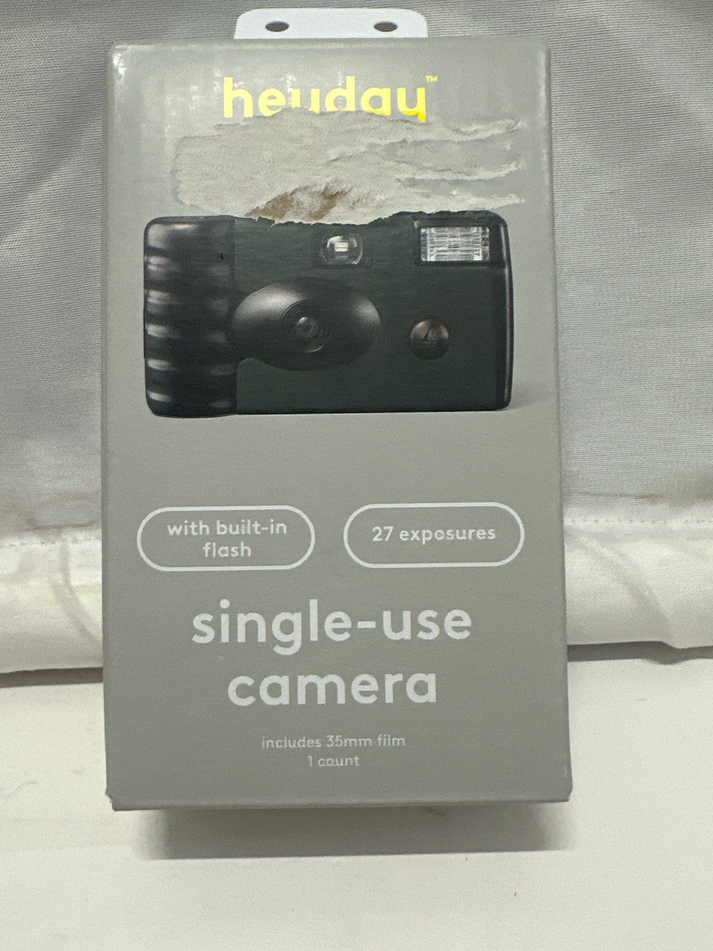 heyday Single Use 35mm Disposable Camera Green 27 Exposures with Flash