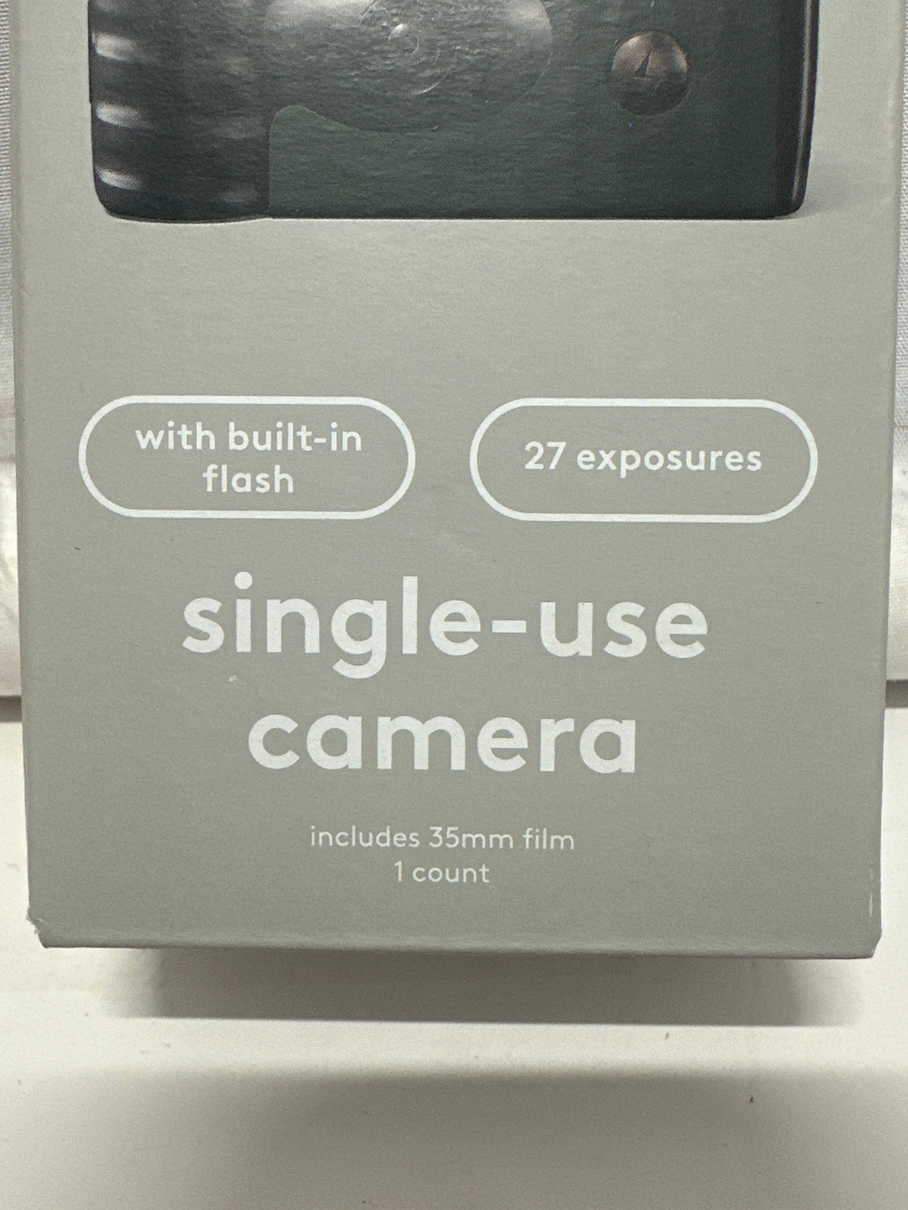 heyday Single Use 35mm Disposable Camera Green 27 Exposures with Flash