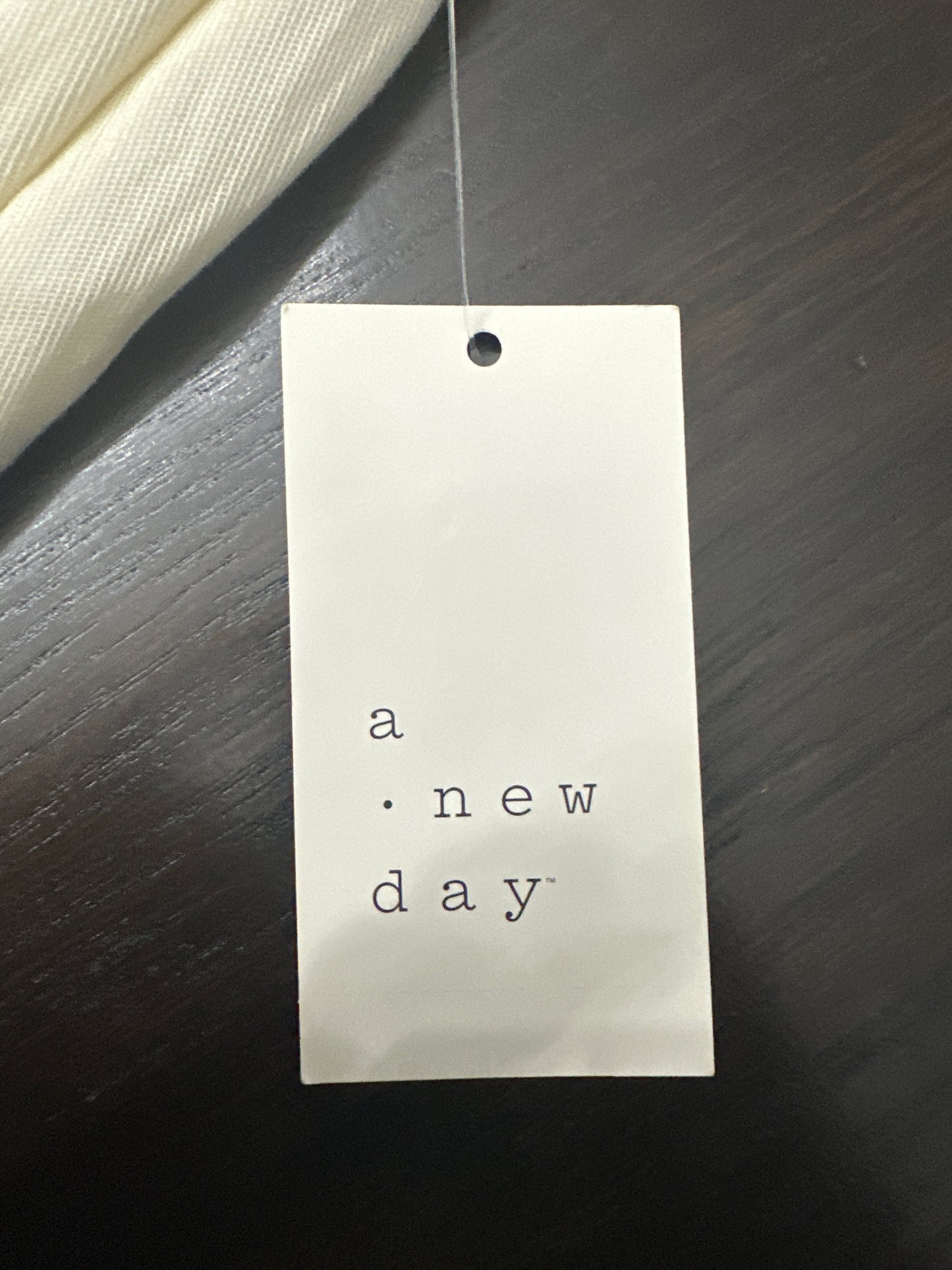 A New Day™ Off-White Linen-Blend Ankle Pants – Women’s Size 12