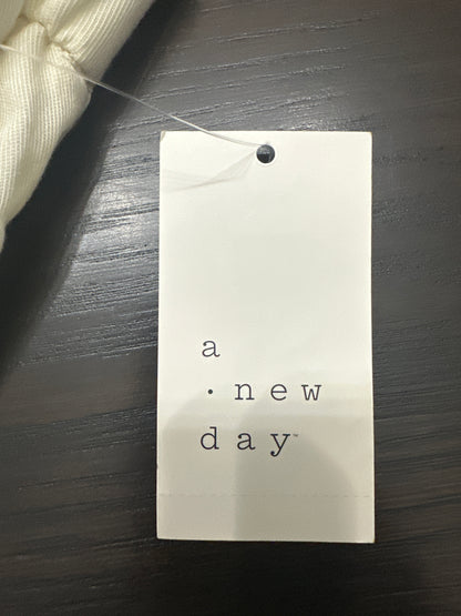 A New Day™ Off-White Linen-Blend Ankle Pants – Women’s Size 14