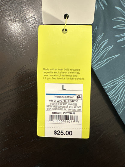 All in Motion™ Men’s Hybrid Shorts – 6" Inseam (Size L)