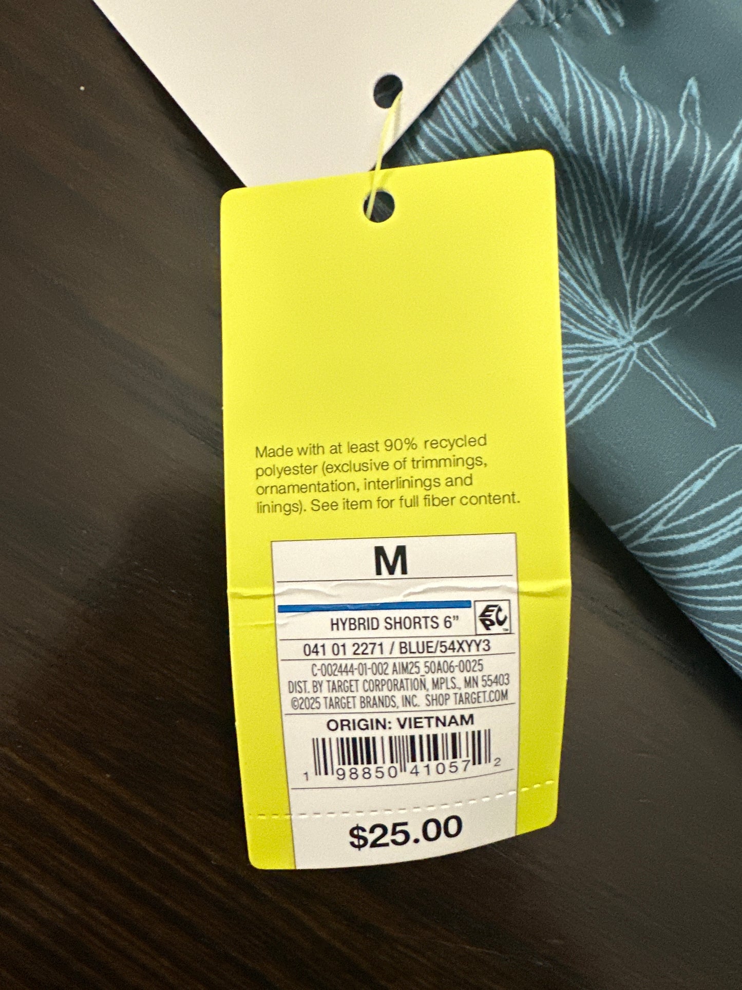 All in Motion™ Men’s Hybrid Shorts – 6" Inseam (Size M)