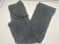 Auden women's dark gray ribbed sleepwear pants size S view 1