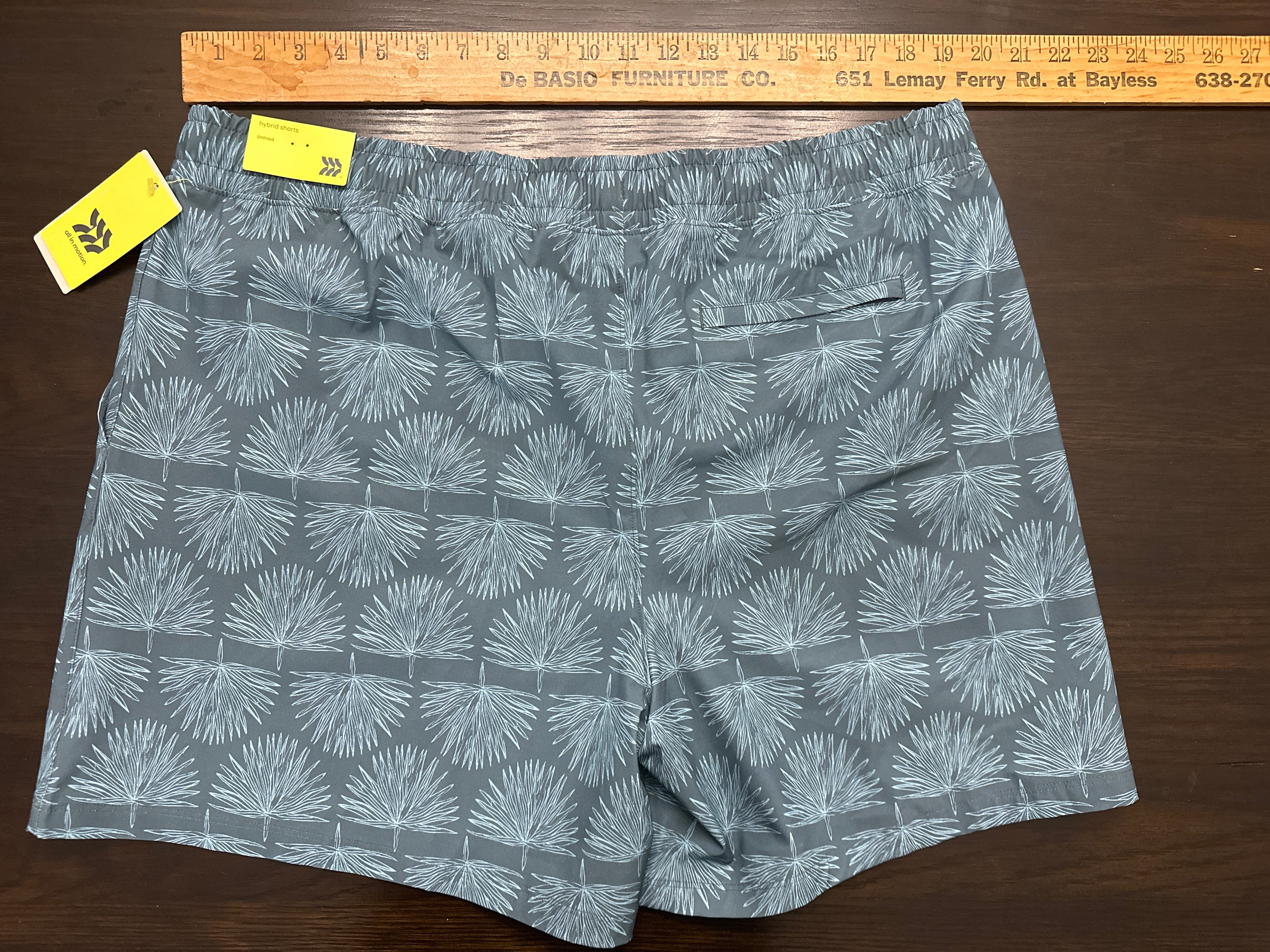 All in Motion Men’s Hybrid Shorts 6" Inseam Size XL