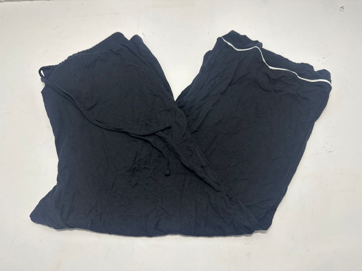 Auden women's black Cloud Knit sleepwear pants size M view 1