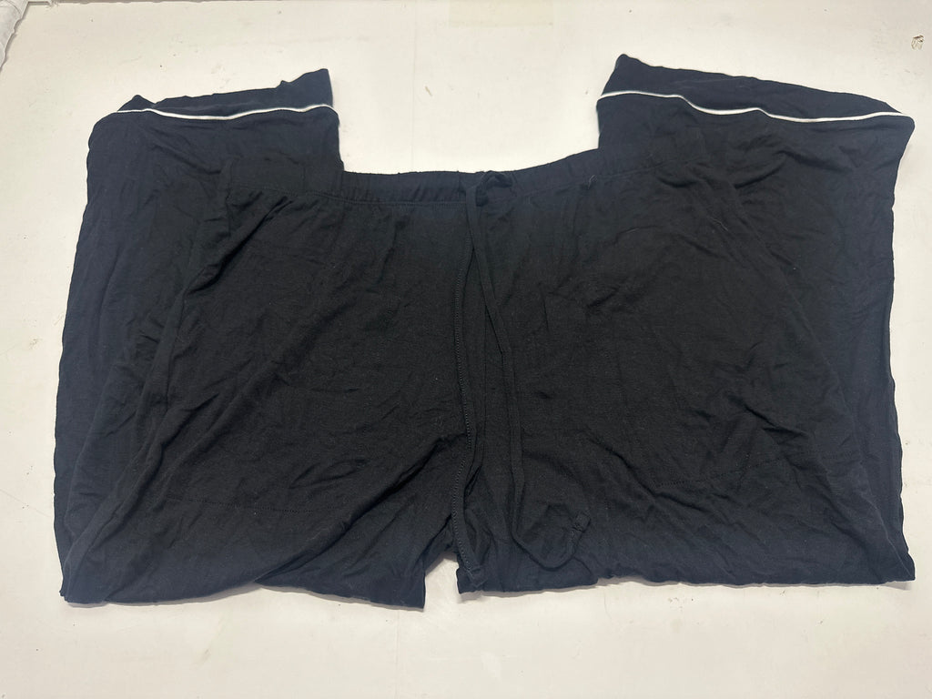 Auden women's black Cloud Knit sleepwear pants size M view 2