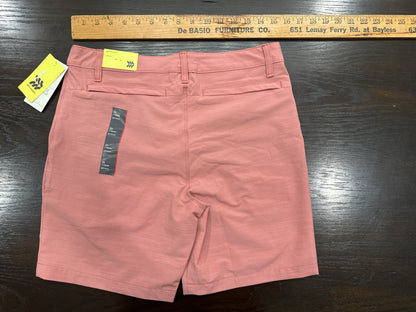 All in Motion™ Men’s Golf Shorts – 7" Inseam (Size 30), Sand / muted coral tone