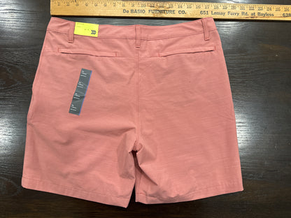 All in Motion™ Men’s Golf Shorts – 7" Inseam (Size 36), Sand / muted coral tone