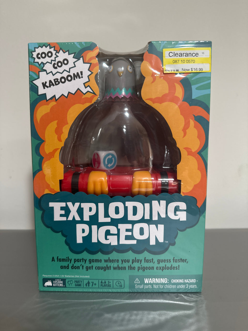 Exploding Pigeon – Fast-Paced Family Party Game