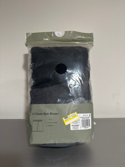 Goodfellow & Co™ Classic Knit Boxers – 5-Pack (S)
