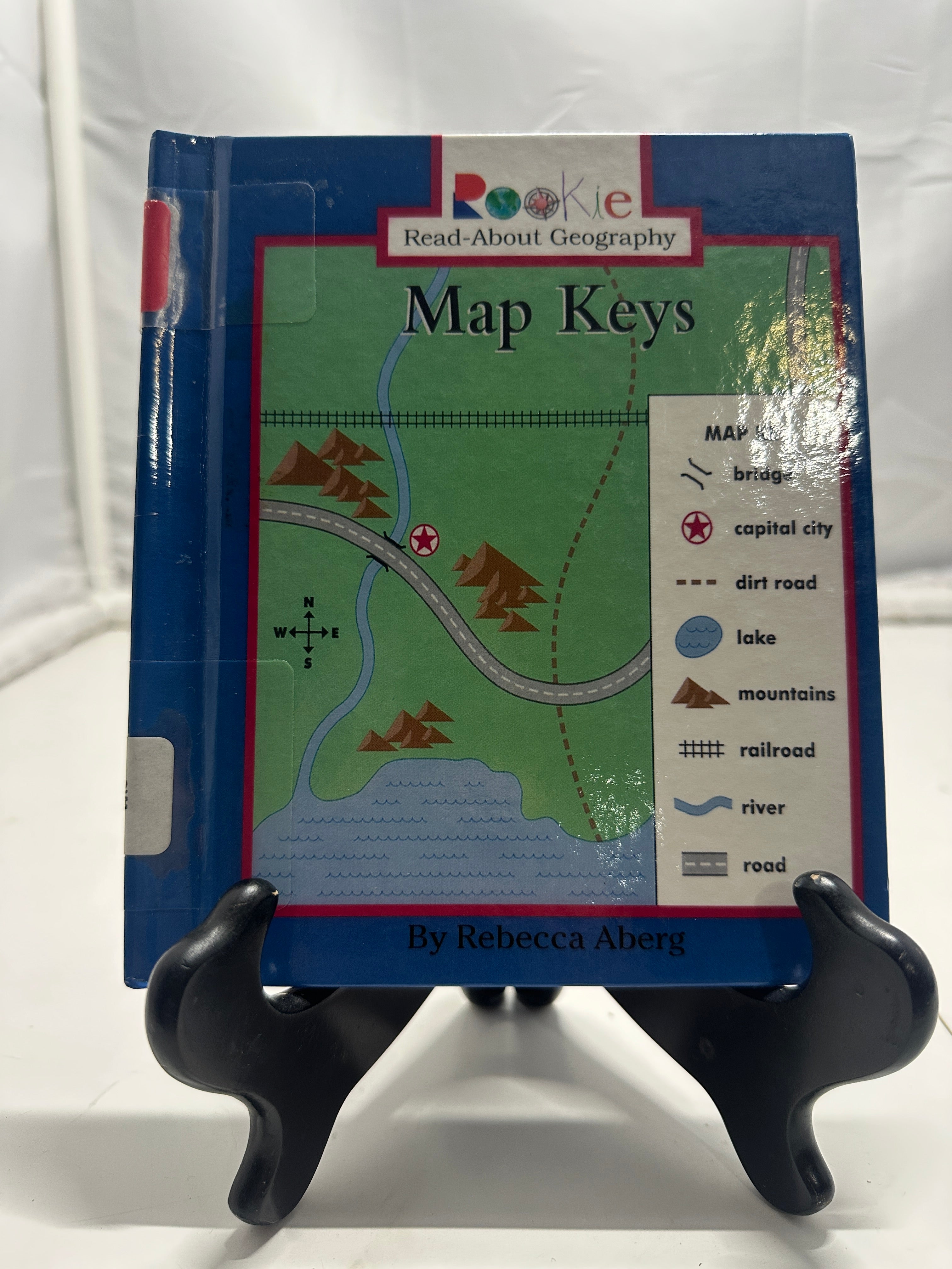 Map Keys by Rebecca Olien Hardcover Children
