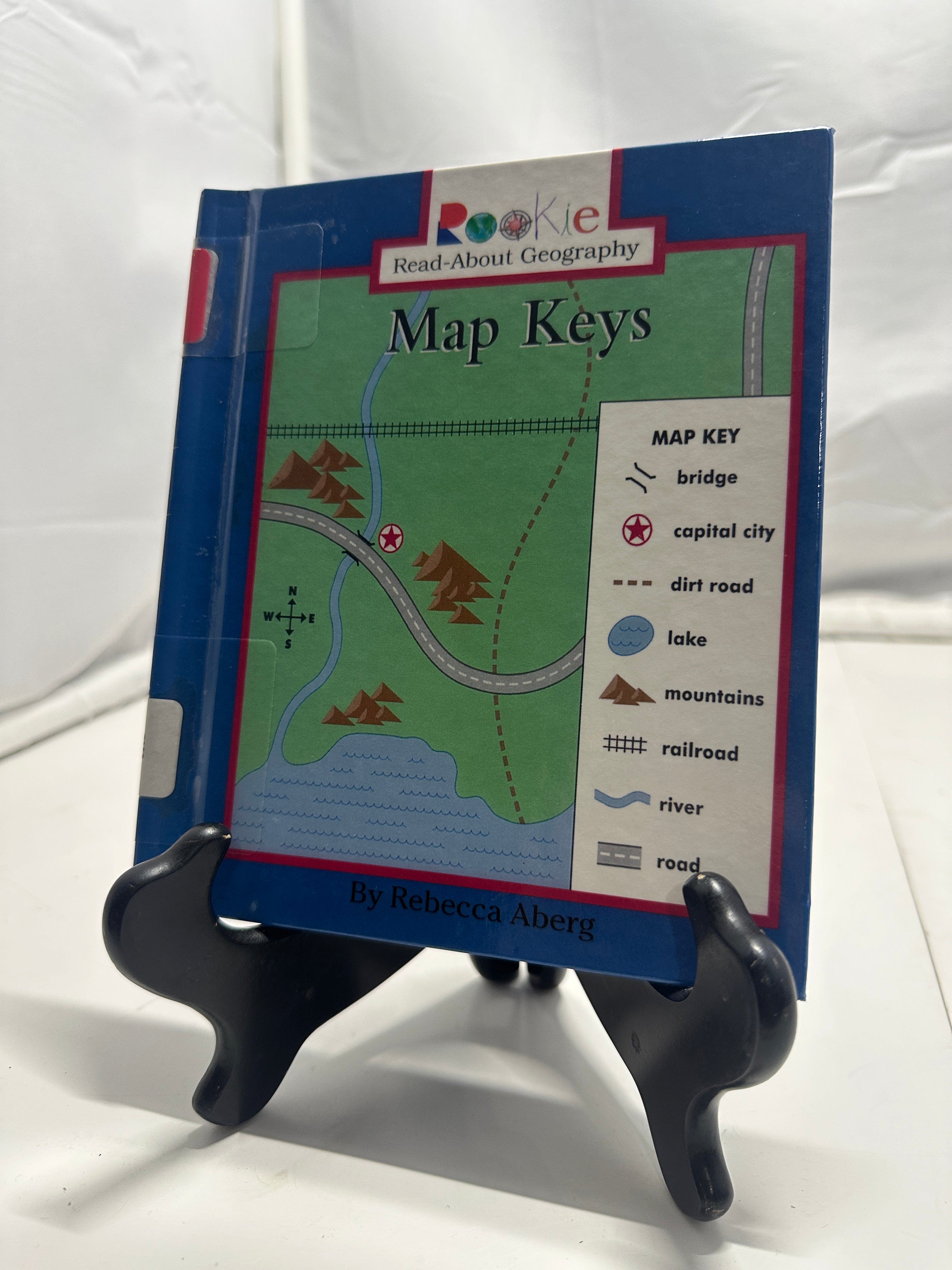 Map Keys by Rebecca Olien Hardcover Children