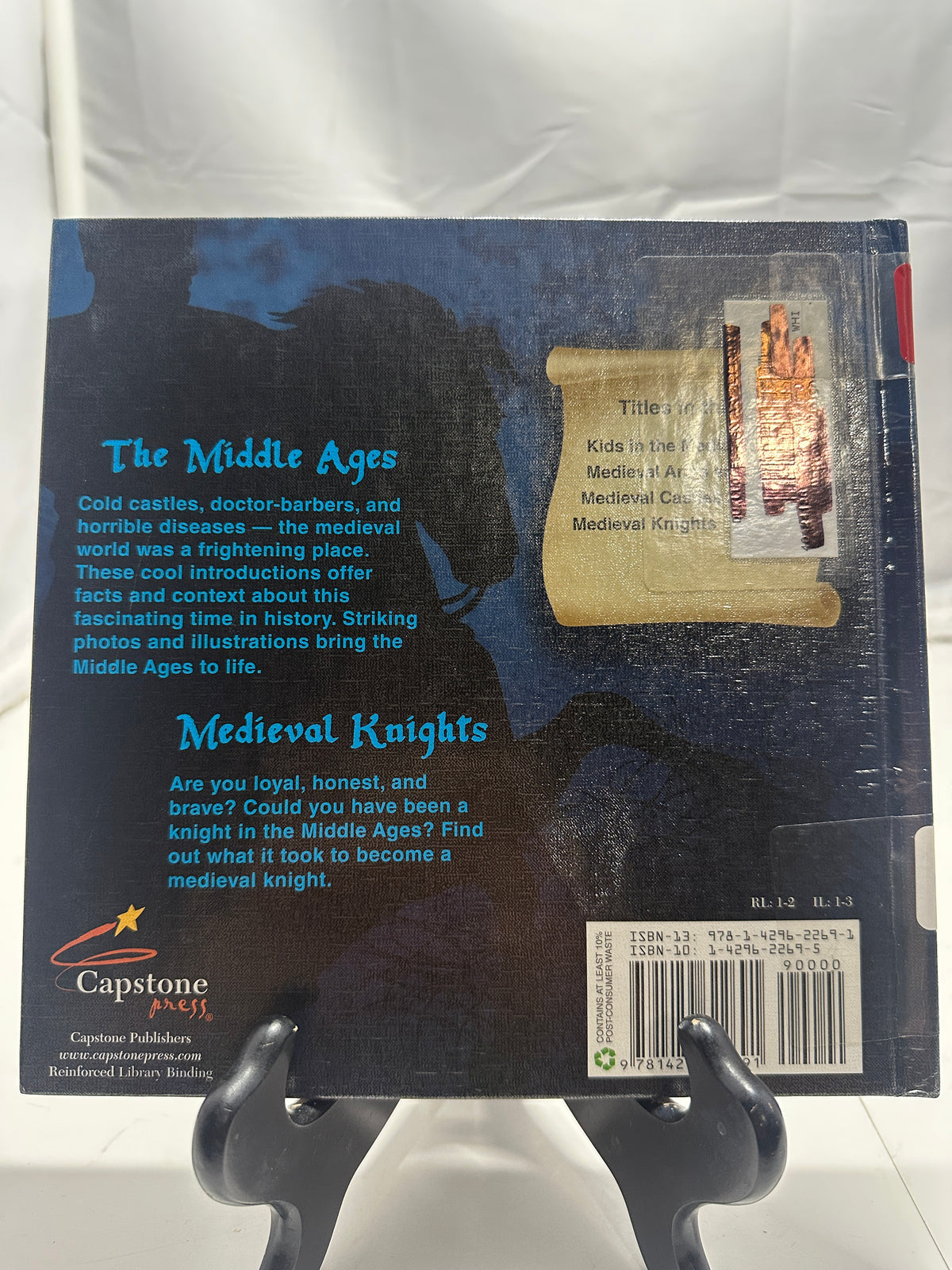Medieval Knights by Jim Whiting Hardcover Children