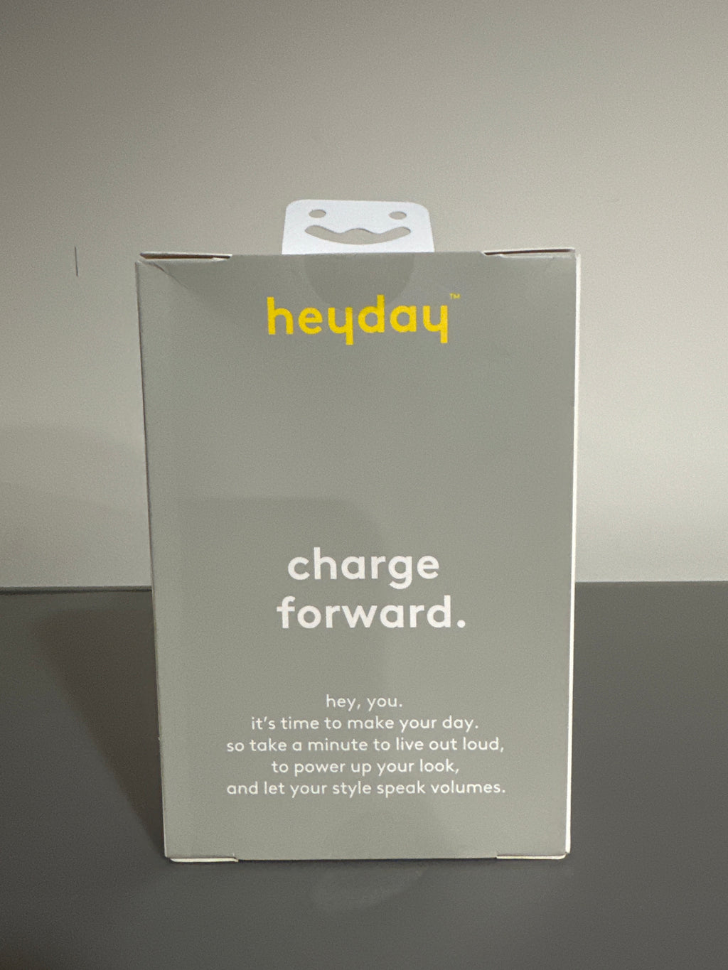 Heyday Power Bank – 5,000mAh Portable Charger with LED Power Display Yellow Gold