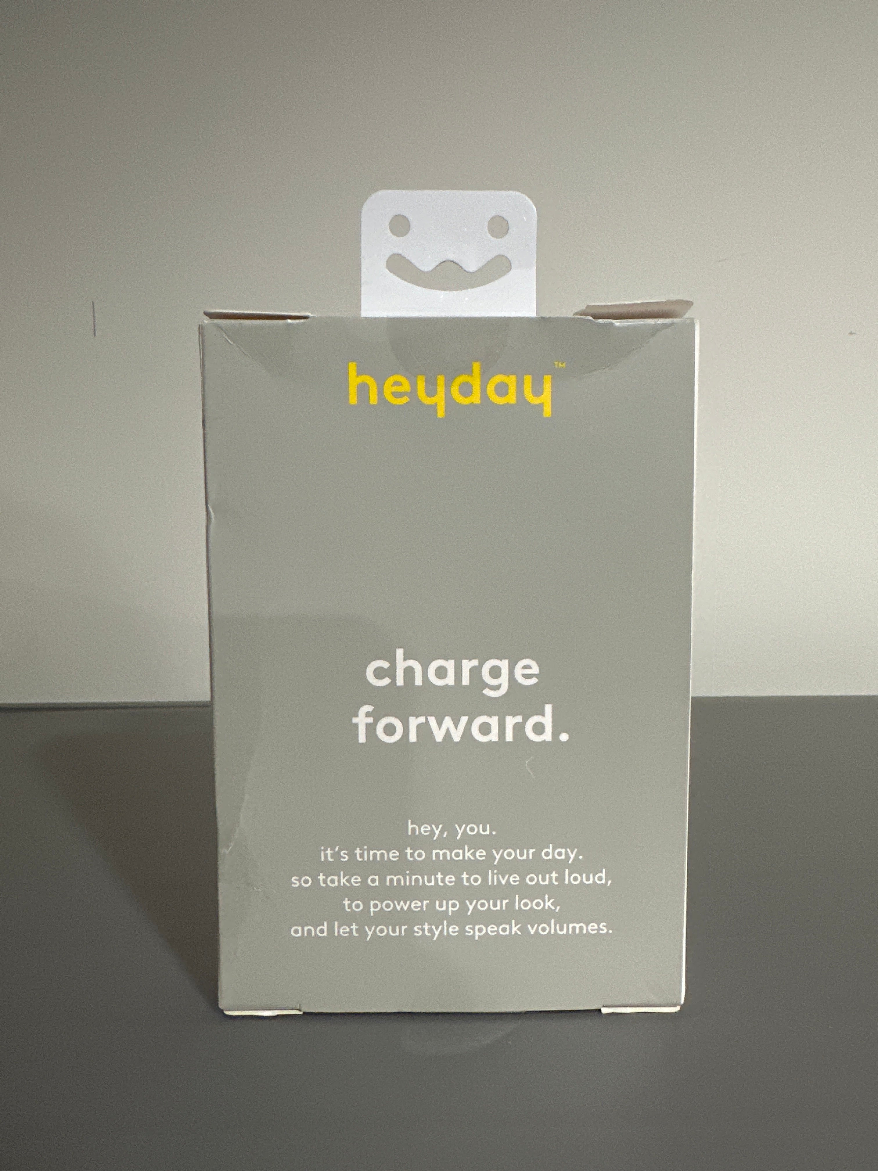 Heyday Power Bank – 5,000mAh Portable Charger with LED Power Display Black