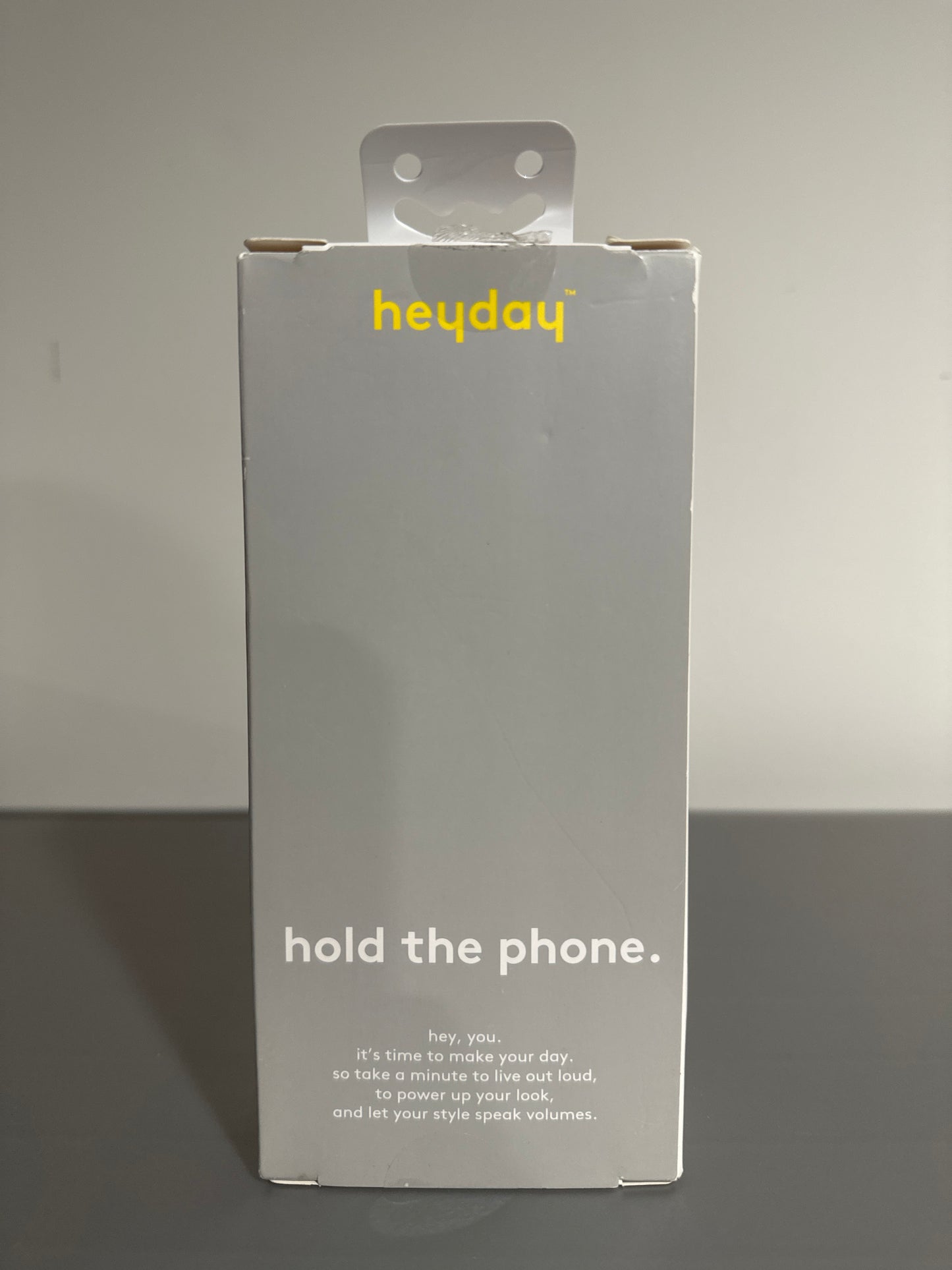 Heyday™ Crossbody Phone Strap – Adjustable Hands-Free Phone Lanyard (Black)