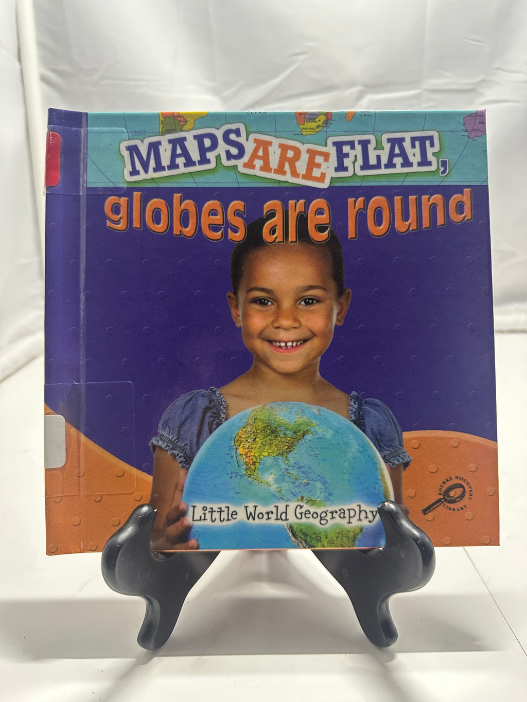 Maps Are Flat, Globes Are Round by Meg Greve Hardcover Children