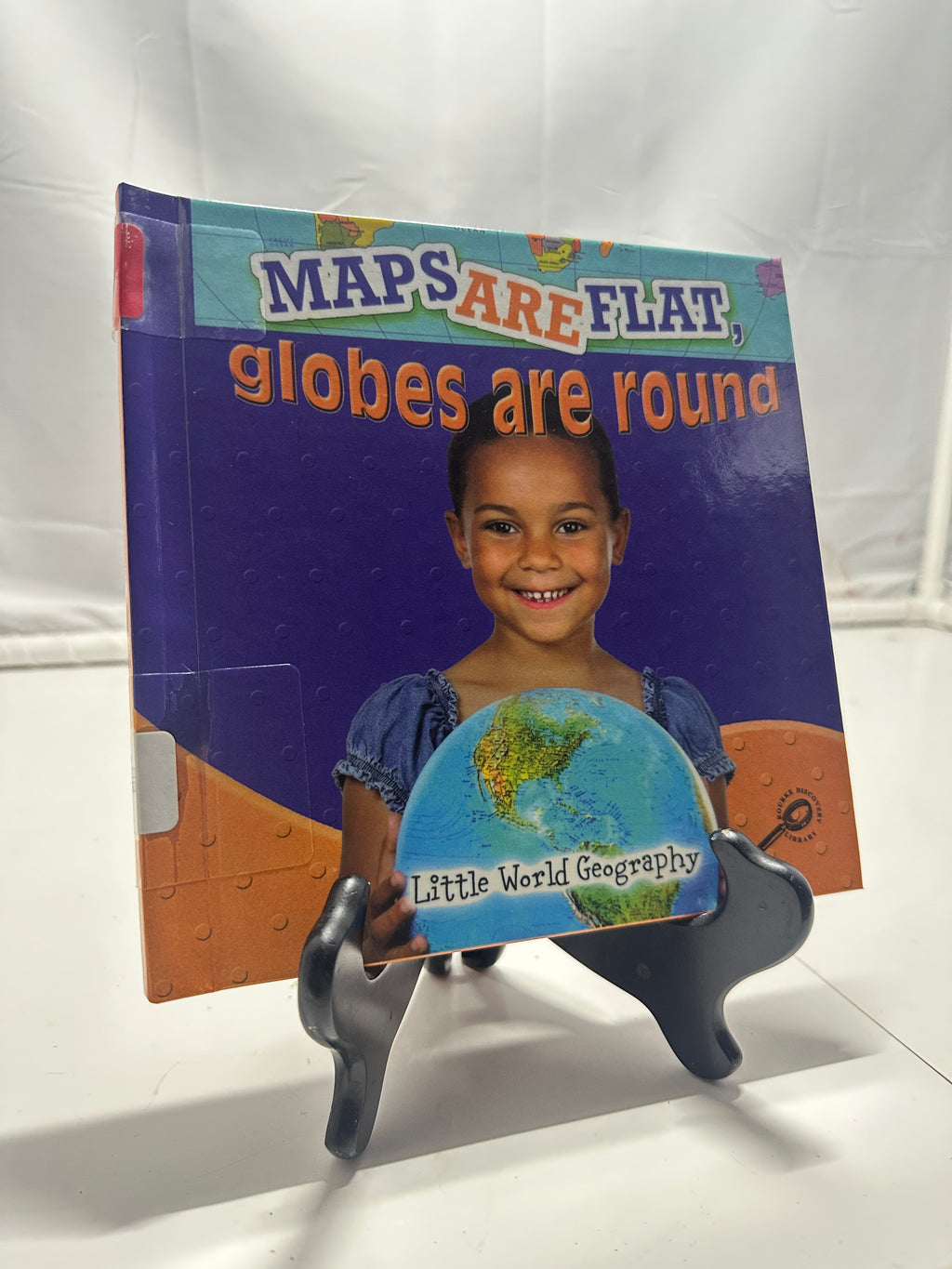 Maps Are Flat, Globes Are Round by Meg Greve Hardcover Children