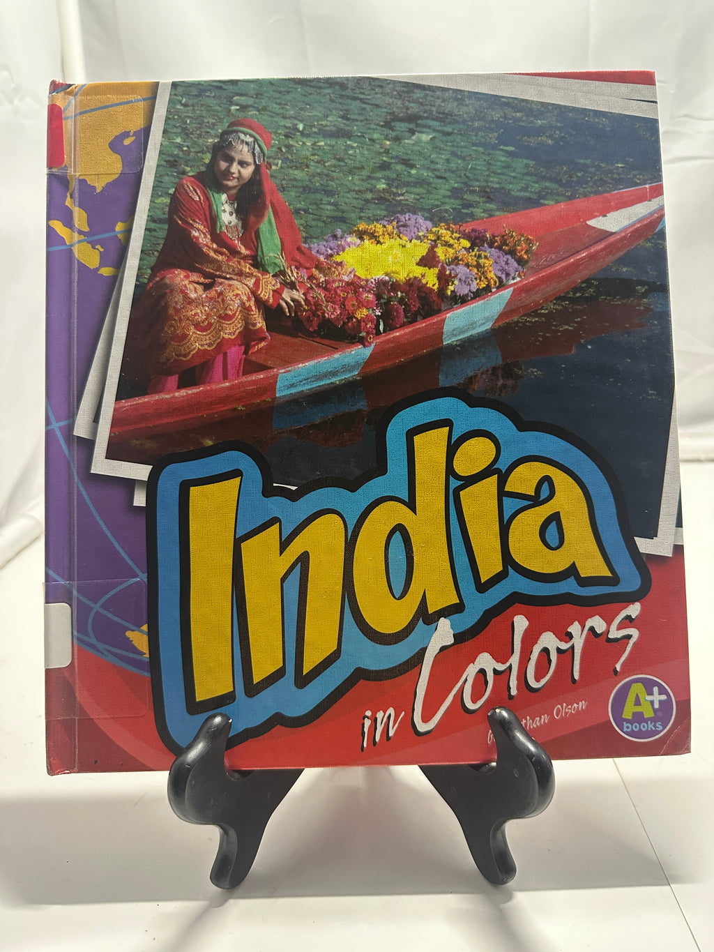India in Colors by Nathan Olson Hardcover Children