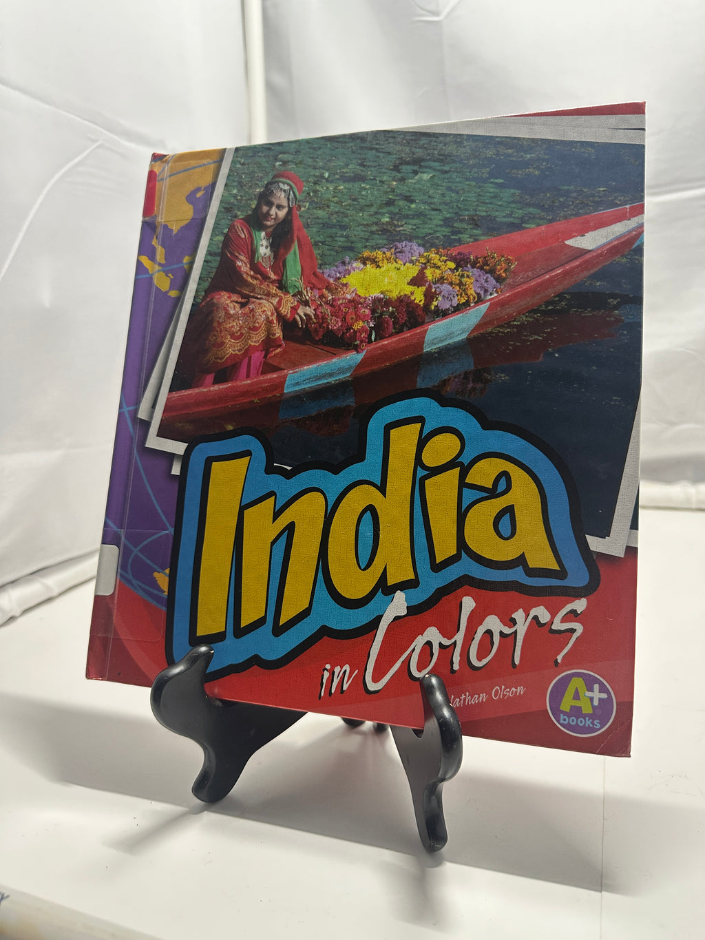 India in Colors by Nathan Olson Hardcover Children
