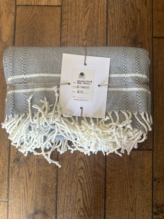 Hearth and Hand Blue throw