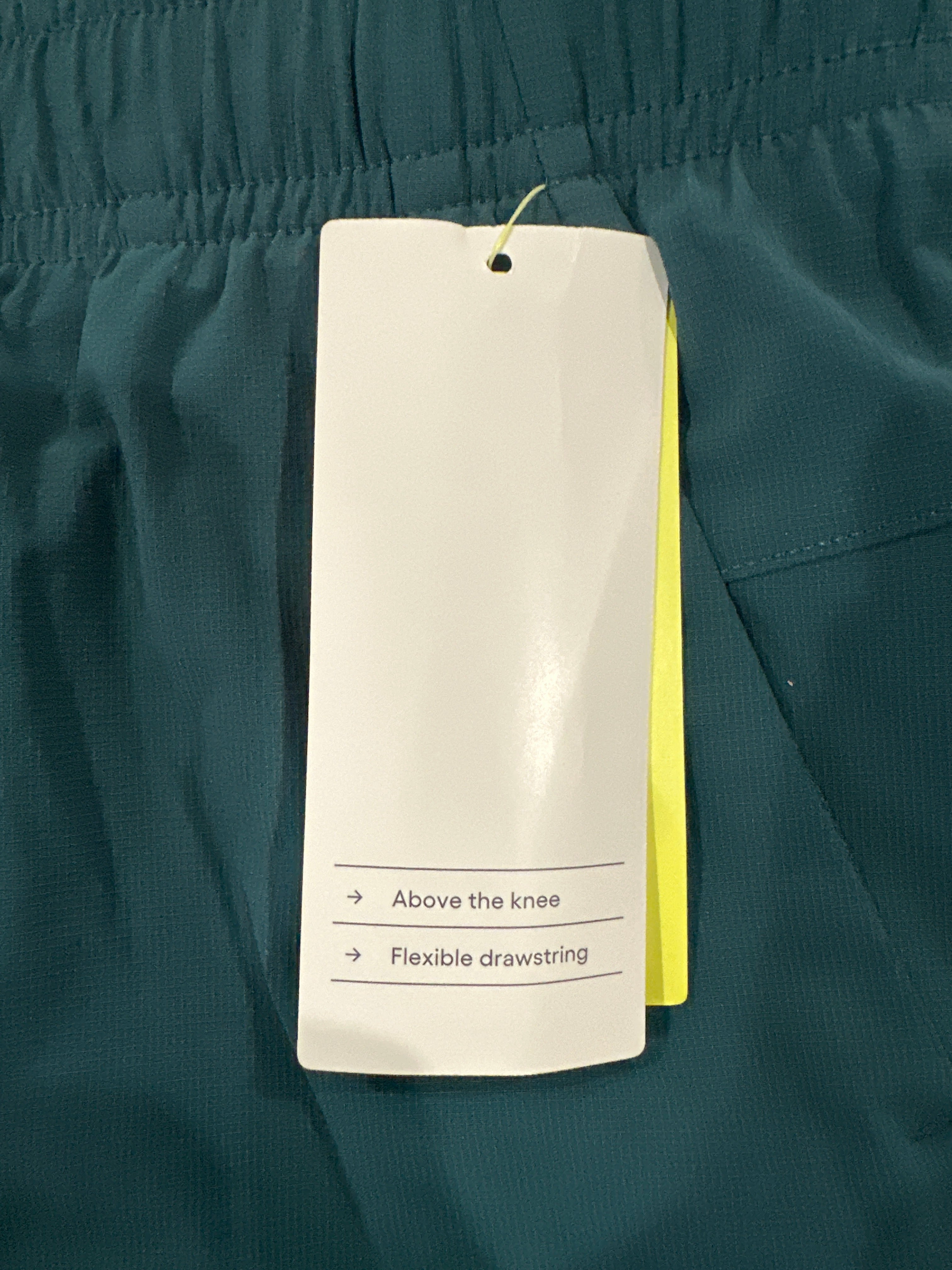 All in Motion Boys Stretch Woven Shorts Teal Blue Small