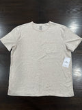 Jockey® Men’s Soft Touch Luxe Pocket T-Shirt – Heather Oatmeal (Size M)