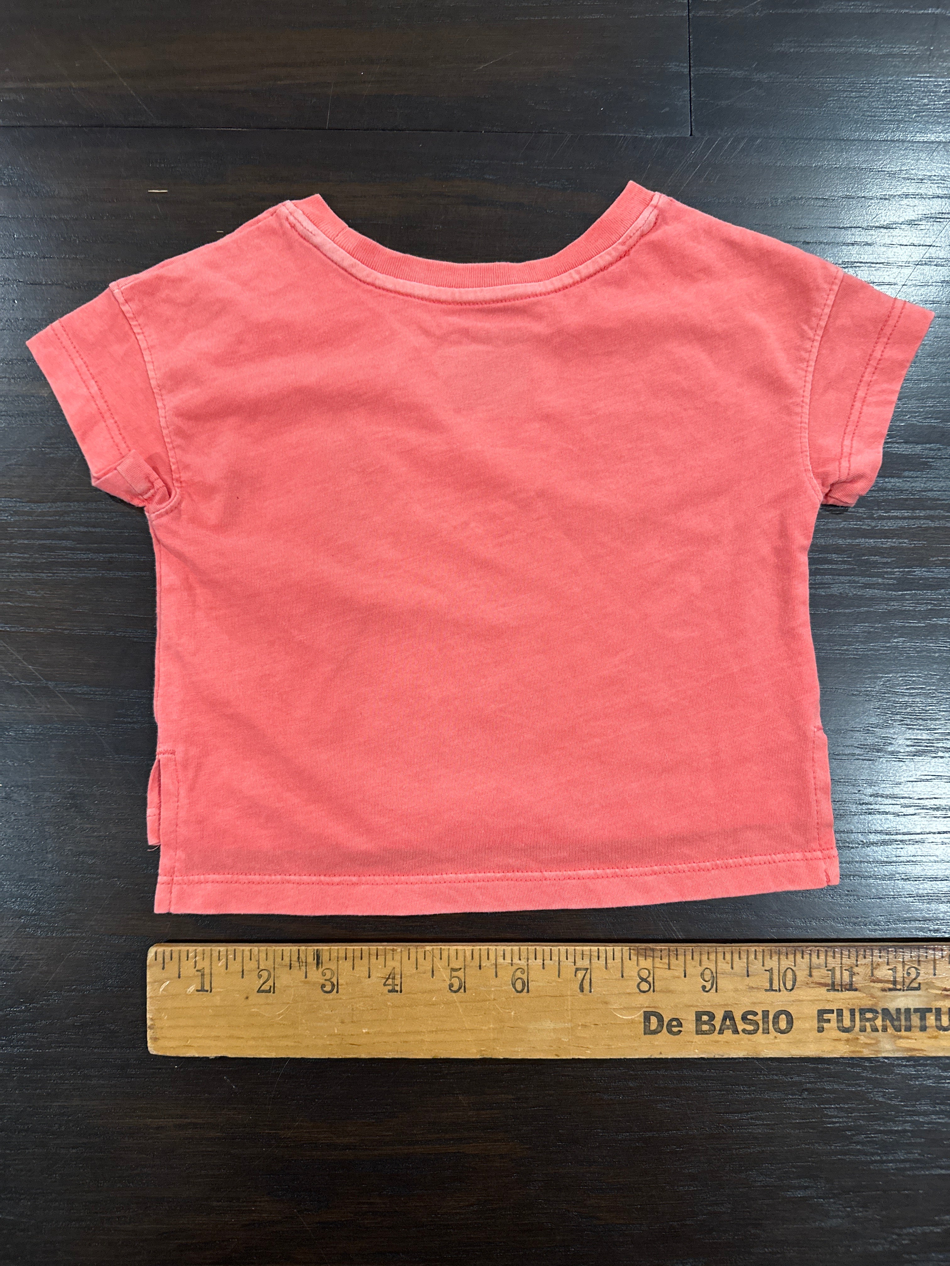 Cat & Jack® “Meet Me at the Beach” Short Sleeve Tee – Coral